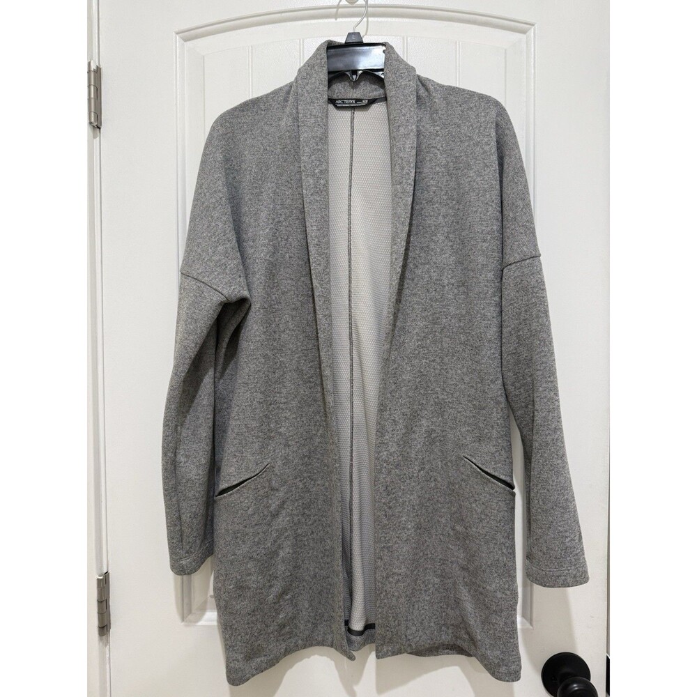 Arc'teryx Laina Open Front Cardigan Gray Heather Women's Sz M